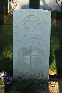 Caterpillar Valley Cemetery Longueval - Campbell, A