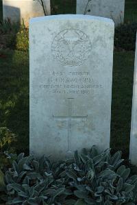 Caterpillar Valley Cemetery Longueval - Crawford, G