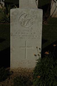 Caterpillar Valley Cemetery Longueval - Dowler, A R