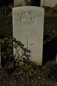 Caterpillar Valley Cemetery Longueval - Haggerty, W