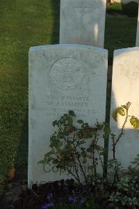 Caterpillar Valley Cemetery Longueval - Hambly, W J