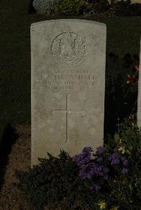 Caterpillar Valley Cemetery Longueval - MacDonald, D A