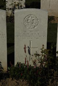 Caterpillar Valley Cemetery Longueval - McHugh, A