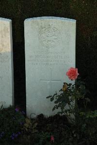 Caterpillar Valley Cemetery Longueval - McLoughlin, W