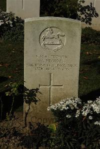 Caterpillar Valley Cemetery Longueval - Prowse, W