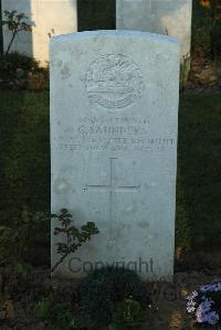 Caterpillar Valley Cemetery Longueval - Saunders, C