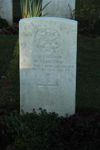 Caterpillar Valley Cemetery Longueval - Sawford, William