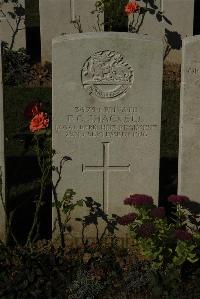 Caterpillar Valley Cemetery Longueval - Shackell, F C