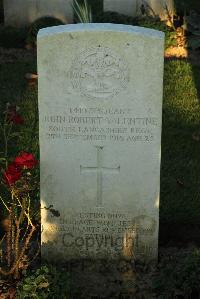 Caterpillar Valley Cemetery Longueval - Valentine, John Robert