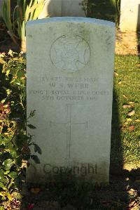 Caterpillar Valley Cemetery Longueval - Webb, W S