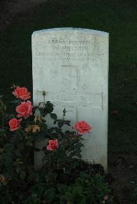 Caterpillar Valley Cemetery Longueval - Wilson, W