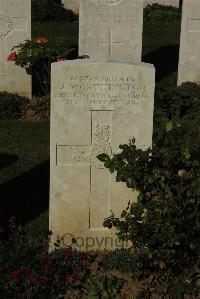 Caterpillar Valley Cemetery Longueval - Worthington, J