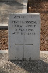 Kirkee New (Cantonment) Cemetery - Hodson, Thomas Francis