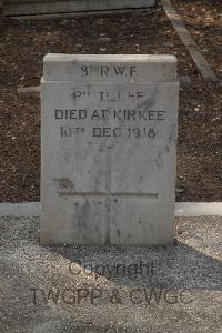 Kirkee New (Cantonment) Cemetery - Lee, L