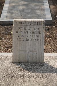 Kirkee New (Cantonment) Cemetery - Littler, Reginald