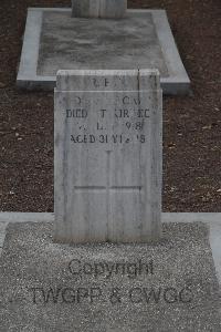 Kirkee New (Cantonment) Cemetery - MacK, William