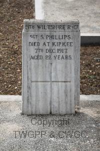 Kirkee New (Cantonment) Cemetery - Phillips, Samuel