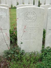 Bethune Town Cemetery - Balderson, H