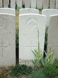 Bethune Town Cemetery - Basill, Frederick John