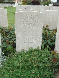 Bethune Town Cemetery - Brickley, John