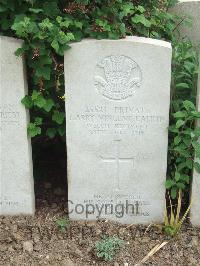 Bethune Town Cemetery - Calkin, Harry Vincent