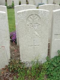 Bethune Town Cemetery - Dunster, Archibald Frank