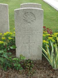 Bethune Town Cemetery - Evans, Richard