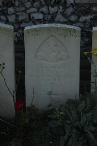 Bois-Carre Military Cemetery Haisnes - Casey, F