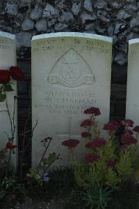 Bois-Carre Military Cemetery Haisnes - Chapman, W