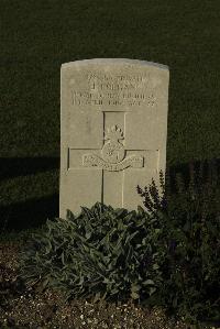 Bois-Carre Military Cemetery Haisnes - Colgan, John