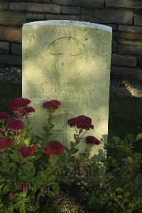 Bois-Carre Military Cemetery Haisnes - Crowley, J