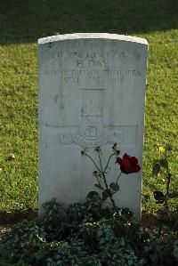 Bois-Carre Military Cemetery Haisnes - Day, H