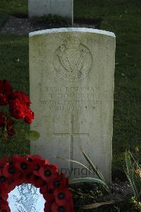 Bois-Carre Military Cemetery Haisnes - Doherty, T