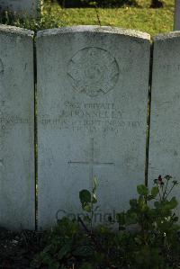 Bois-Carre Military Cemetery Haisnes - Donnelly, J