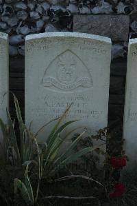 Bois-Carre Military Cemetery Haisnes - Farrell, A