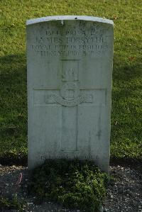 Bois-Carre Military Cemetery Haisnes - Forsythe, James