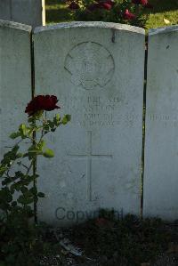 Bois-Carre Military Cemetery Haisnes - Gaston, J