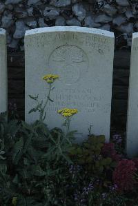 Bois-Carre Military Cemetery Haisnes - Hopwood, R H