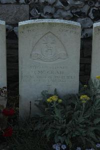 Bois-Carre Military Cemetery Haisnes - McGrail, D