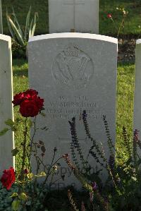 Bois-Carre Military Cemetery Haisnes - Morrison, W