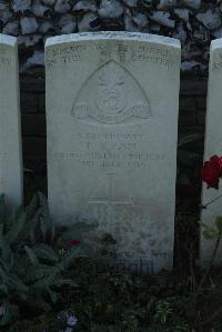 Bois-Carre Military Cemetery Haisnes - Ryan, P