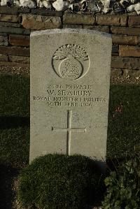 Bois-Carre Military Cemetery Haisnes - Seabury, W