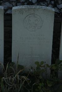 Bois-Carre Military Cemetery Haisnes - Sherburn, H