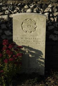 Bois-Carre Military Cemetery Haisnes - Williams, C W