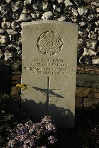 Bois-Carre Military Cemetery Haisnes - Williamson, G