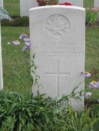 Fosse No.10 Communal Cemetery Extension Sains-En-Gohelle - Richardson, T M