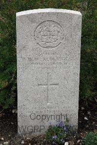 St. Sever Cemetery Rouen - Aldridge, David Walter