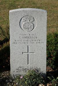 St. Sever Cemetery Rouen - Anderson, John