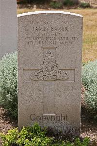 St. Sever Cemetery Rouen - Baker, James