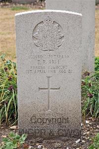 St. Sever Cemetery Rouen - Bell, Thomas Ernest